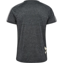 hummel Sport T-shirt hmlDucas (100% Polyester) Short sleeve black/grey Men