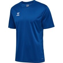 hummel Sport T-shirt hmlESSENTIAL (100% recycled Polyester) Short Sleeve Dark Blue Men's