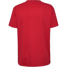 hummel Sport/Leisure T-shirt hmlGO 2.0 (Organic Cotton, Classic Design) Short Sleeve Red Men's