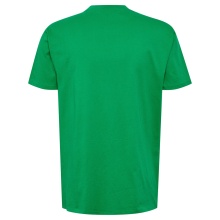 hummel Sport/Leisure T-shirt hmlGO 2.0 (Organic Cotton, Classic Design) Short Sleeve Green Men