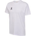 hummel Sport/Leisure T-shirt hmlGO 2.0 (Organic Cotton, Classic Design) Short Sleeve White Men