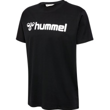 hummel Sport/Leisure T-shirt hmlGO 2.0 Logo (Organic Cotton) Short Sleeve Black Men