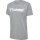 hummel Sport/Leisure T-shirt hmlGO 2.0 Logo (Organic Cotton) Short Sleeve Grey Men