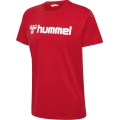 hummel Sport/Leisure T-shirt hmlGO 2.0 Logo (Organic Cotton) Short Sleeve Red Men