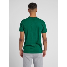 hummel Sport/Leisure T-shirt hmlGO Cotton Big Logo (Cotton) Short Sleeve Dark Green Men