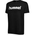 hummel Sport/Leisure T-shirt hmlGO Cotton Big Logo (Cotton) Short Sleeve Black Children