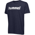 hummel Sport/Leisure T-shirt hmlGO Cotton Big Logo (Cotton) Short Sleeve Navy Children