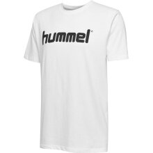 hummel Sport/Leisure T-shirt hmlGO Cotton Big Logo (Cotton) Short Sleeve white Children