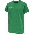 hummel Sport/Leisure T-shirt hmlGO Cotton Short Sleeve Green Kids