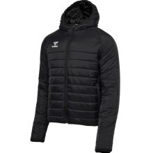 hummel Winter Jacket hmlGO Quilted Hood (lightweight, breathable) black Men