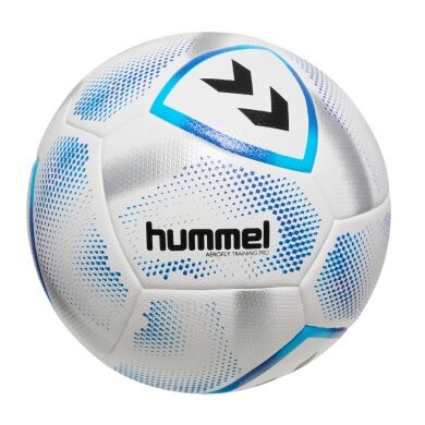 Hummel Football hmlAEROFLY Training Pro (Size 5) white/blue/silver - 1 ball