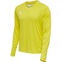 hummel Sport Long Sleeve Shirt hmlCORE XK Poly Jersey (Interlock Fabric) yellow Men