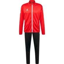 hummel hmlPROMO Tracksuit (Jacket and Trousers) red/black Men's