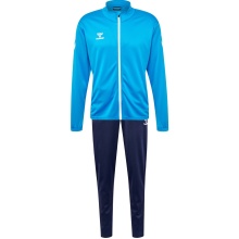 hummel Training Suit hmlPROMO (Jacket and Trousers) light blue/navy blue Men's