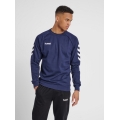 hummel Pullover Basic hmlGO Cotton Sweatshirt (Cotton) navy blue Men