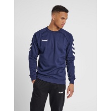 hummel Pullover Basic hmlGO Cotton Sweatshirt (Cotton) navy blue Men