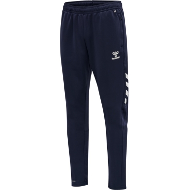 hummel Sports Trousers hmlCORE XK Training Poly Pants (Polyester Sweat Fabric) Long Navy Blue Men