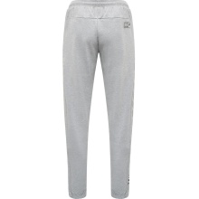 hummel Sports Trousers hmlMOVE Grid Cotton Pant (100% Cotton) long grey Men