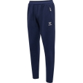 hummel Sports Trousers hmlMOVE Grid Cotton Pant (100% Cotton) long navy blue Men