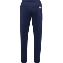 hummel Sports Trousers hmlMOVE Grid Cotton Pant (100% Cotton) long navy blue Men