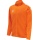 hummel Sport training jacket hmlCORE XK Poly Zip Sweat (polyester sweat fabric, front zipper) orange men