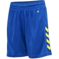 hummel Sports Shorts hmlCORE XK Poly Shorts (durable double knit, without side pockets) Short blue/yellow Kids