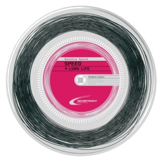 IsoSpeed Tennis String Baseline Speed+Long Life black 200m roll