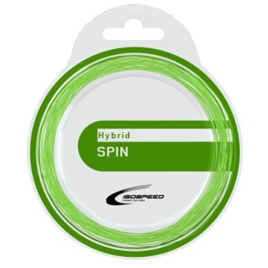 IsoSpeed Tennis String Hybrid Spin green 12m Set