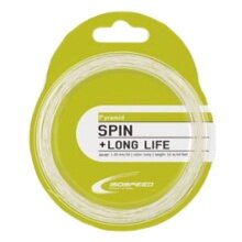 IsoSpeed Tennis String Pyramid (Spin+Durability) white 12m Set