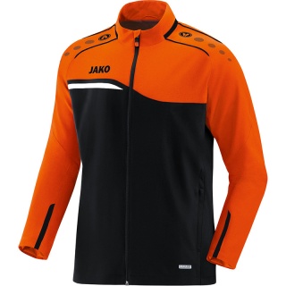 JAKO Training Jacket Competition 2.0 black/neon orange Kids