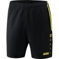 JAKO Sports Shorts Short Competition 2.0 short black/neon yellow Boys