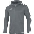 JAKO Hooded Jacket Striker 2.0 grey/white Women