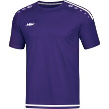 JAKO Sport T-shirt Jersey Striker 2.0 KA (100% Polyester Keep Dry) Short Sleeve Purple/White Boys