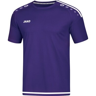 JAKO Sport T-shirt Jersey Striker 2.0 KA (100% Polyester Keep Dry) Short Sleeve Purple/White Boys