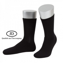 JD Tennis Sock Crew Classic black - 1 pair