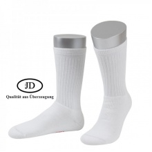 JD Tennis Sock Crew Classic white - 1 pair