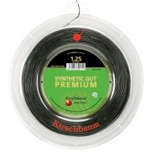 Kirschbaum Tennis String Synthetic Gut Premium black 200m roll