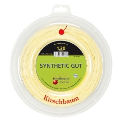 Kirschbaum Tennis String Synthetic Gut (Allround) natural 200m roll