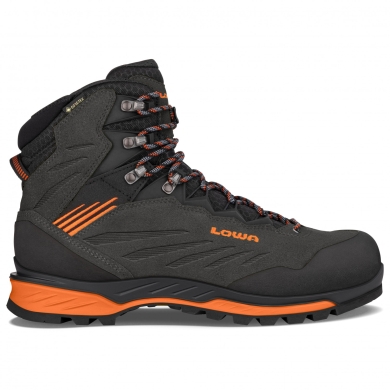 Lowa Hiking Shoes Cadin II Mid GTX (Approach, waterproof) anthracite/flame Men