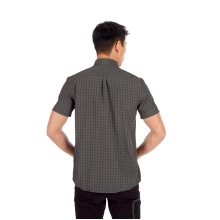 Mammut Hiking Shirt Lenni Outdoor Short Sleeve (antimicrobial treatment, chest pocket) titanium grey Men