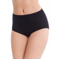 Medima Underwear Waist Slip (Angora and Wool) black Women (Size S-L)