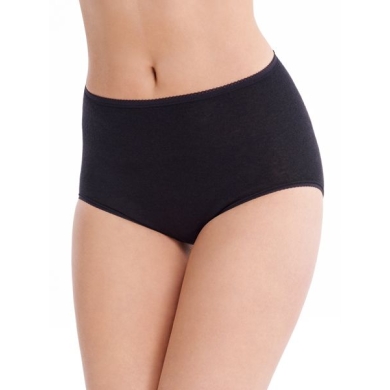 Medima Underwear Waist Slip (Angora and Wool) black Women (Size S-L)