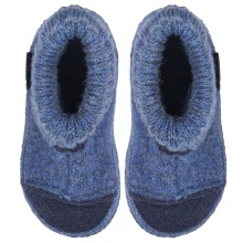 Nanga Slippers Tal - 100% Merino Wool - blue (Size 43-46)