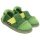 Nanga House Shoes Slipper Mountain - 100% Wool - Green Toddlers/Kids (Size 26-30)