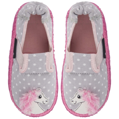 Nanga House Shoes Slipper Pony grey Toddlers/Kids (Size 26-30)