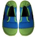 Nanga House Shoes Slipper Velcro 06 blue/green Kids (Size 31-35)