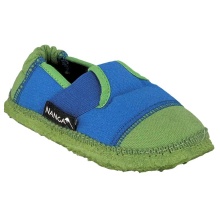 Nanga House Shoes Slipper Velcro 06 blue/green Kids (Size 31-35)