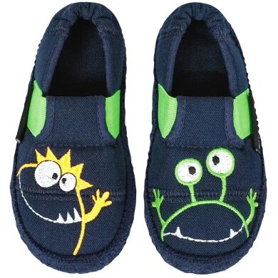 Nanga Slippers Moonstar in Dark Blue for Toddlers/Kids (Size 26-30)