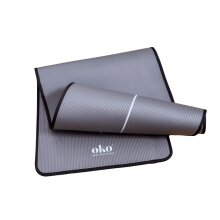 oko Fitness/Yoga mat (reinforced) grey 183x61x0.8cm