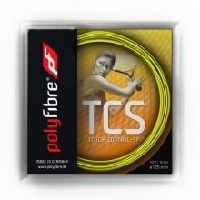 Stringing with tennis string Polyfibre TCS (Durability+Touch) yellow